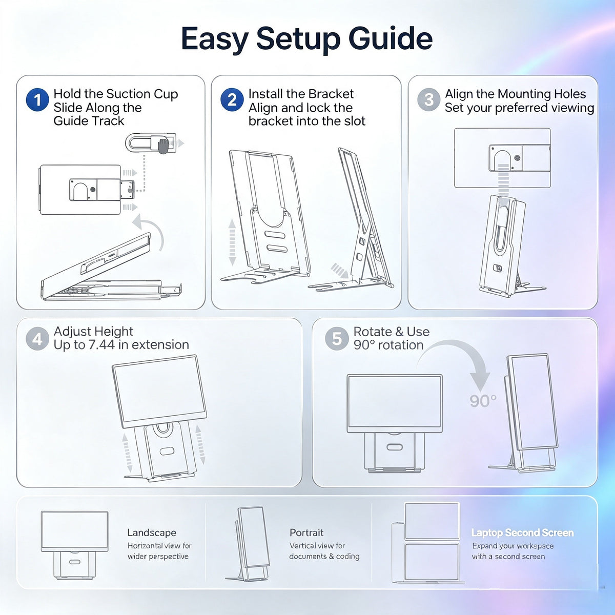 V2com S13 — 15.6" Portable Monitor Extender