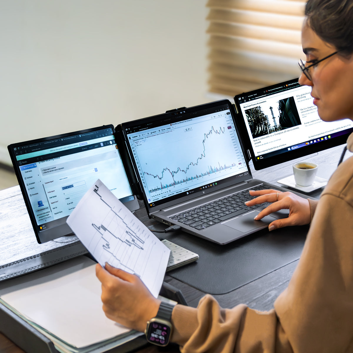 A new workflow for creating work with screens – V2COM