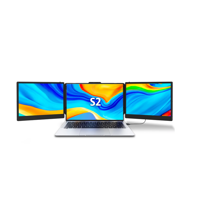 V2com Triple Laptop Screen Extender 14'' S2 – V2COM