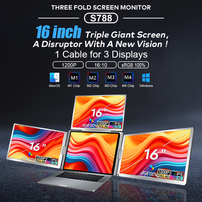 V2com Quad-Screen VS788