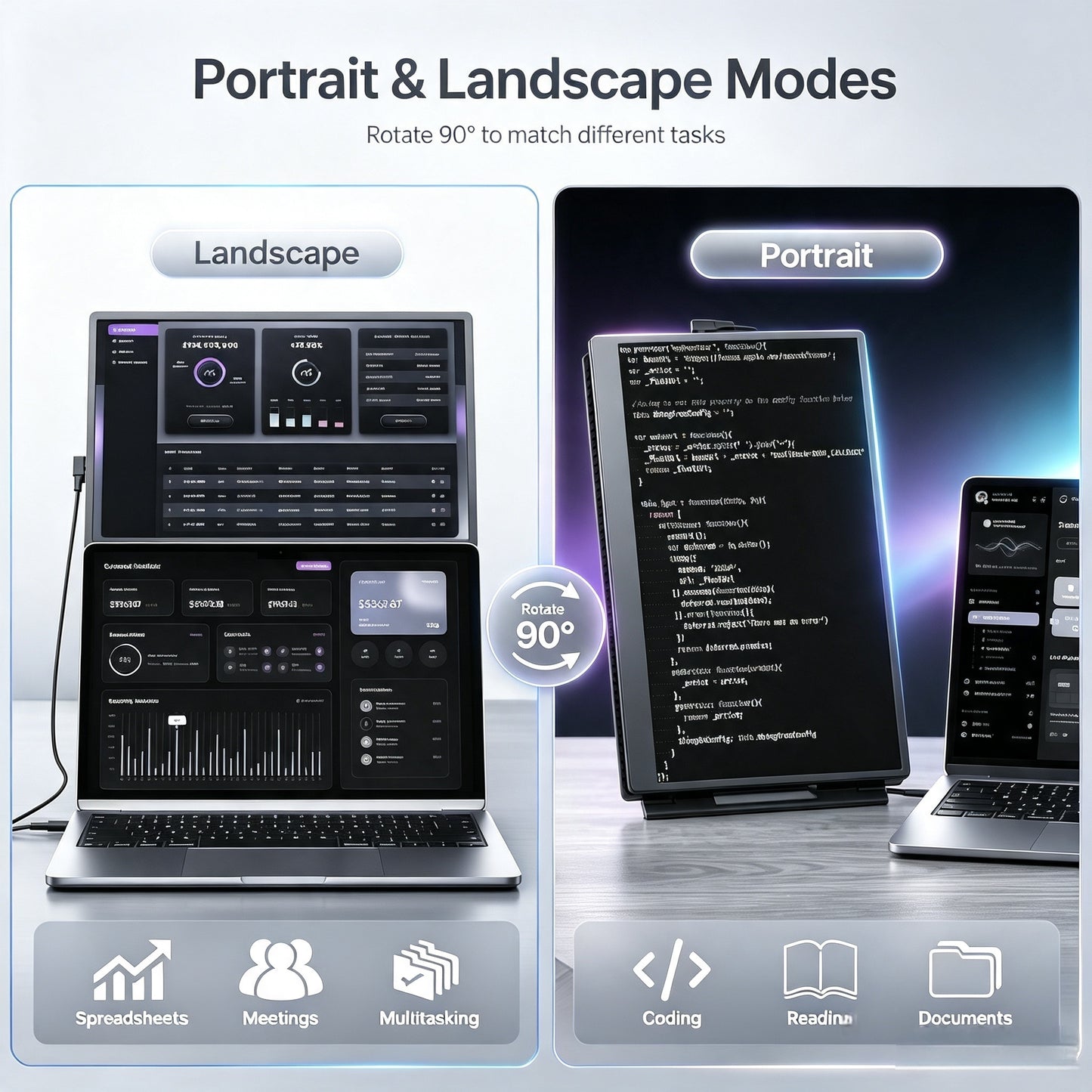 V2com S13 — 15.6" Portable Monitor Extender