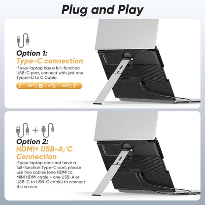 V2com Laptop Screen Extender -S15/S15 Plus