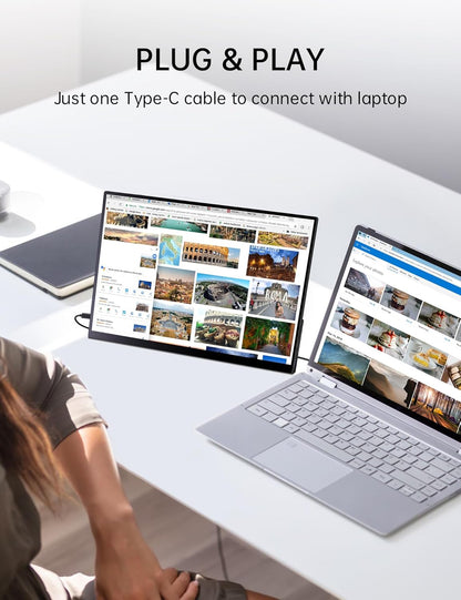 V2com 15.6'' Portable Monitor Touchscreen TC2