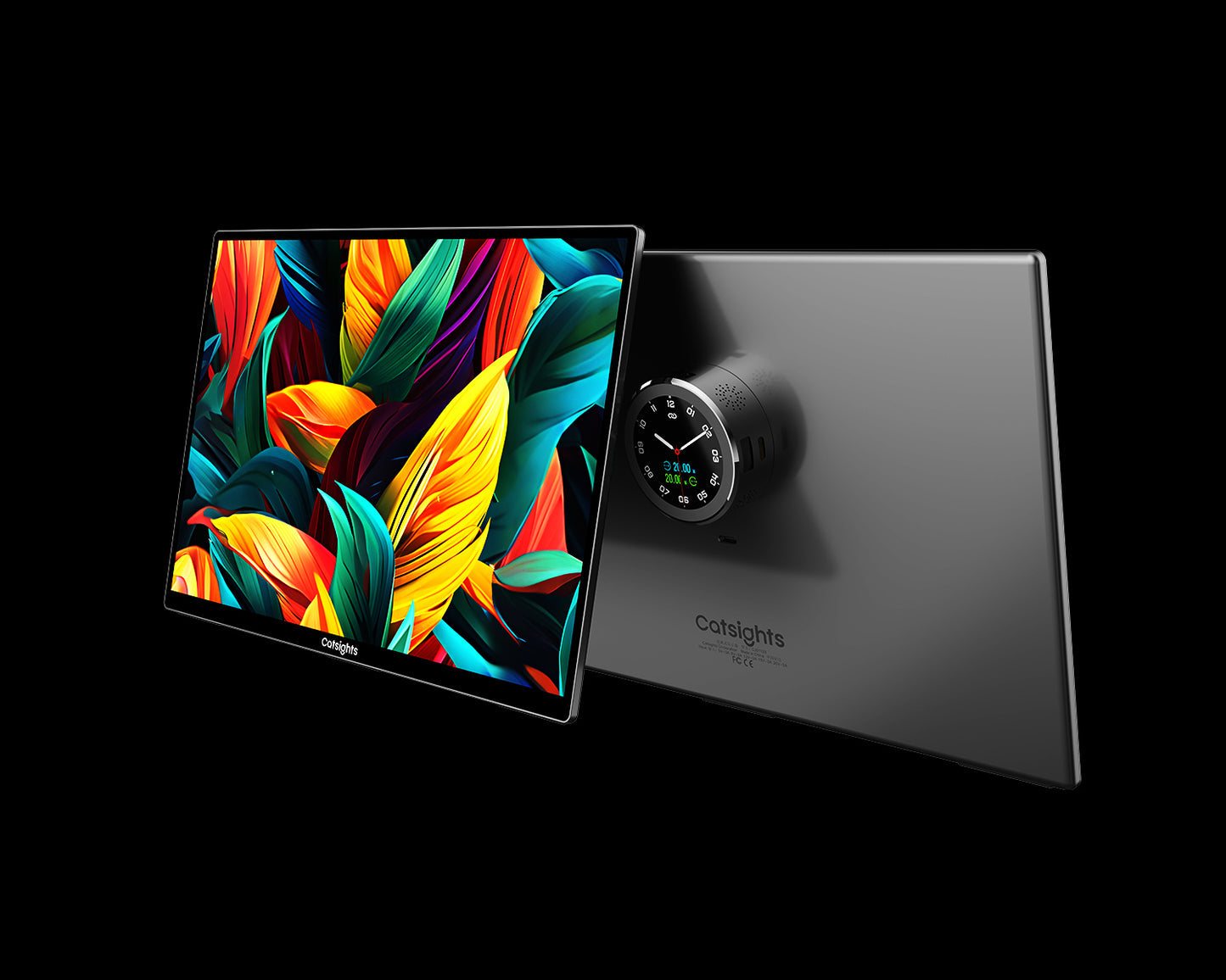 V2com & Catsights Portable Touchscreen Monitor for Mac