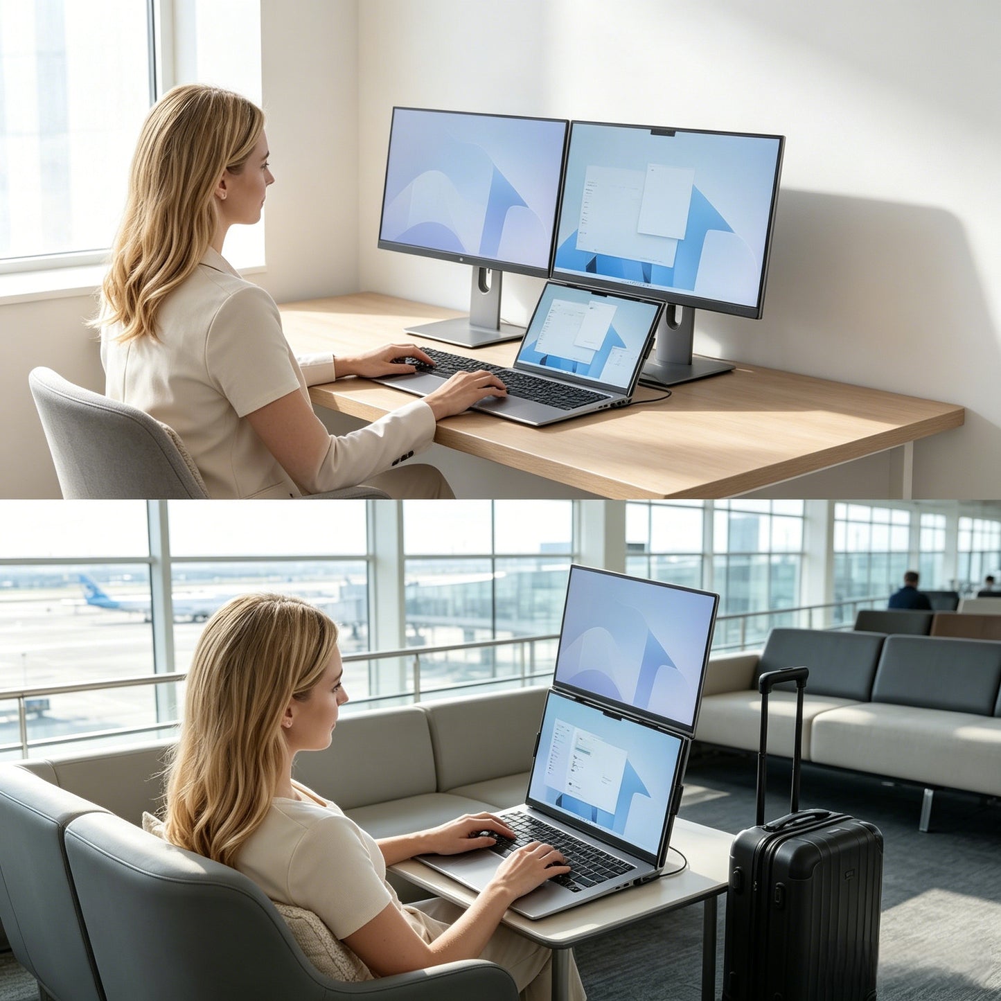 V2com Laptop Screen Extender -S15/S15 Plus