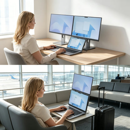 V2com Laptop Screen Extender -S15/S15 Plus