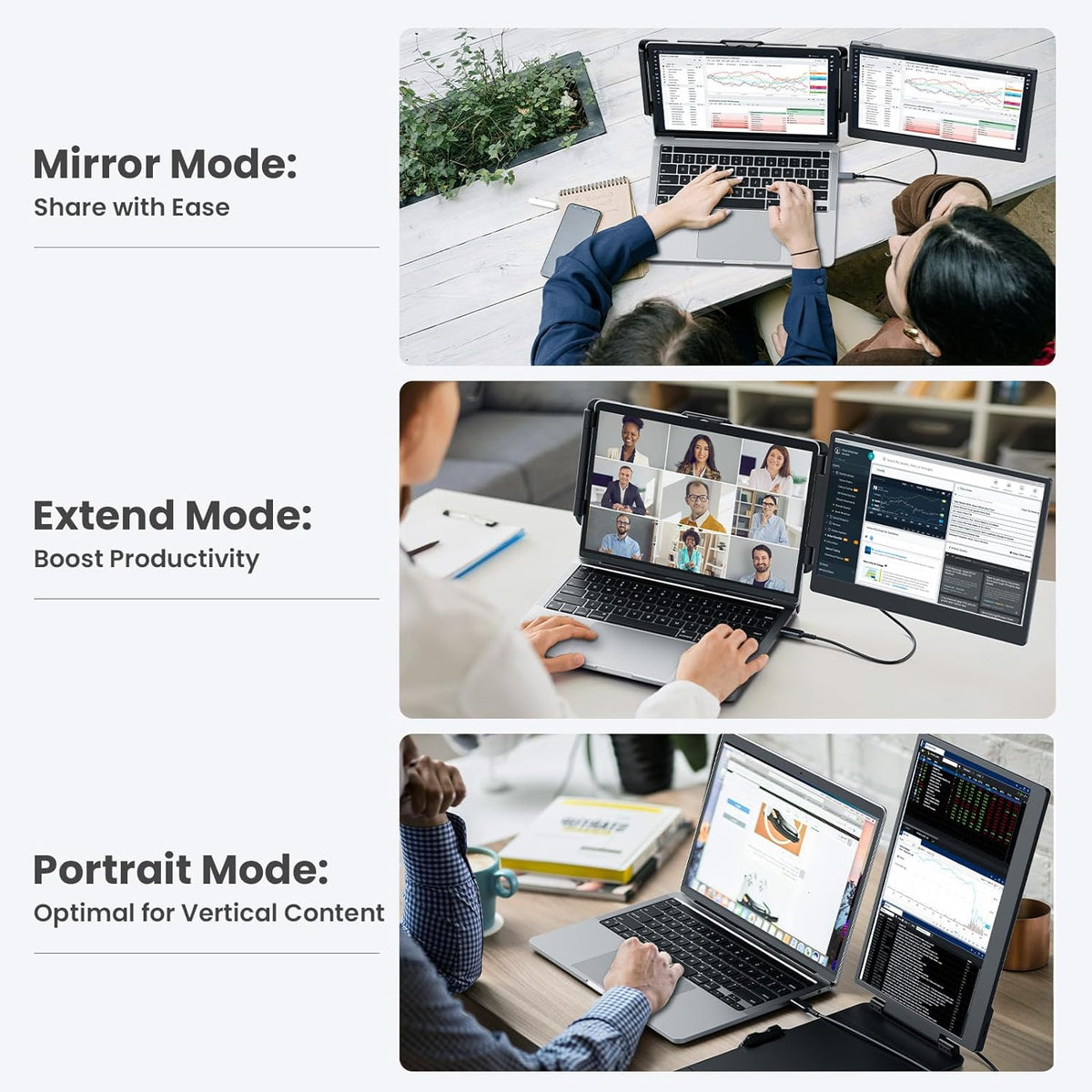 V2com Dual Laptop Monitor Extender 14'' - S1/S1PRO – V2COM